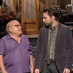Charlie Day's opening monologue gets a DeVito assist: